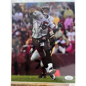 Josh Freeman Autographed and Authenticated by JSA 8X10 Photo